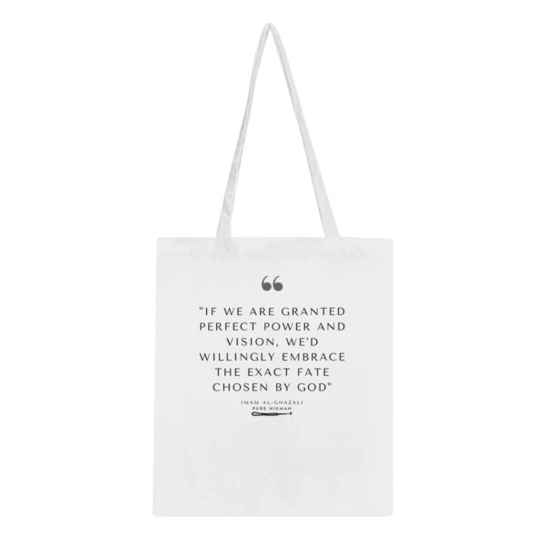 Imam Al-ghazali 15C Classic Tote Bag White