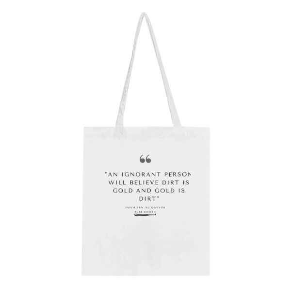 imam Ibn al qayyim 7C Classic Tote Bag White