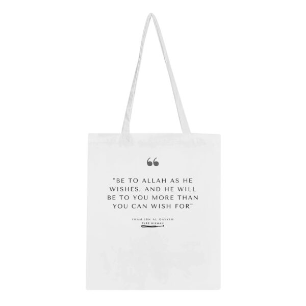 imam Ibn al qayyim 16C Classic Tote Bag White