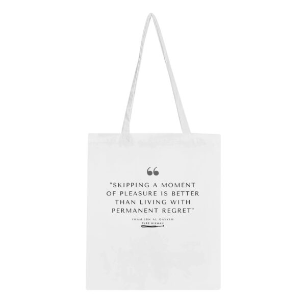 imam Ibn al qayyim 2C Classic Tote Bag White